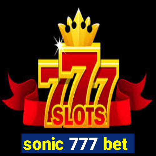 sonic 777 bet